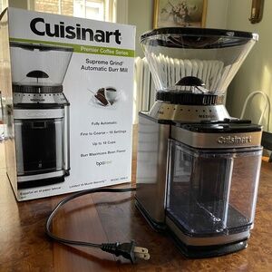 Cusinart Supreme Grind Automatic Burr Mill, Coffee Grinder